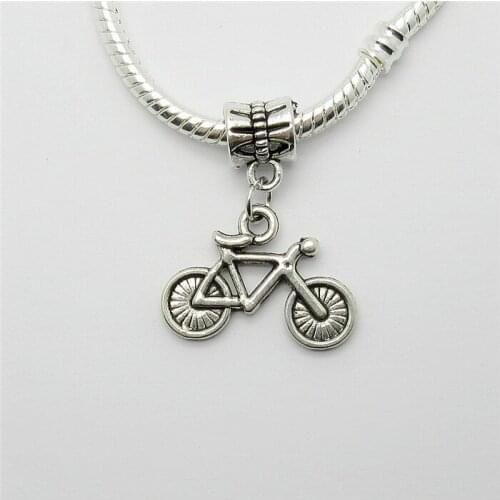 Wholesale lots 20PCS Classic charms beads suspension metal Bicycle charm pendants for jewelry making
