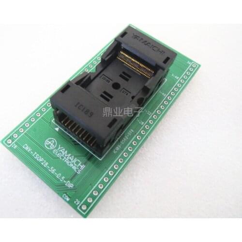 Original YAMAICHI IC Test Seat TSOP56 TSOP48 Burning Programmer For BOIS flash block TSOP32 TSOP28 Socket Adapter