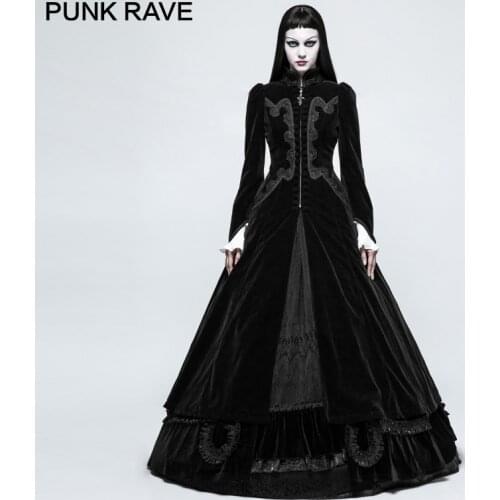 Женские шерстяные пальто PUNK RAVE China At AliExpress