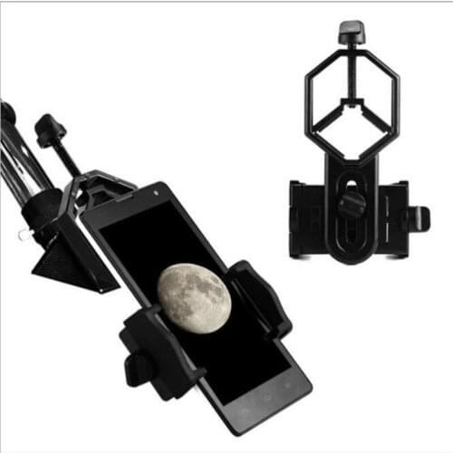 Universal Cell Phone Adapter Clip Mount Binocular Monocular Spotting Scope Telescope Phone Holder Support Eyepiece