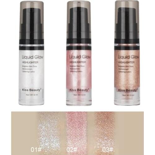 Waterproof Lasting Liquid Highlight Stick Cosmetics Brighten Lying Silkworm Diamond Highlighting Powder Face Beauty Makeup TSLM1