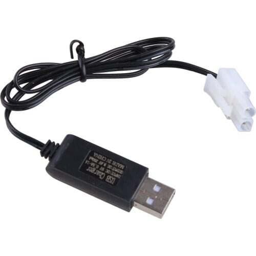 Charging Cable Battery USB Charger Ni-Cd Ni-MH Batteries Pack KET-2P Plug Adapter 9.6V 250mA Output Toys Car