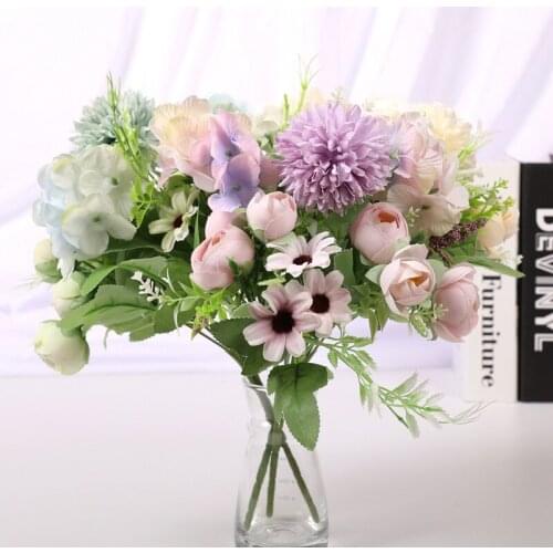 1 pieces Christmas decorations for home Artificial bouquet Wedding Holding flowers Flower arrangement New Year Candy boxes gifts