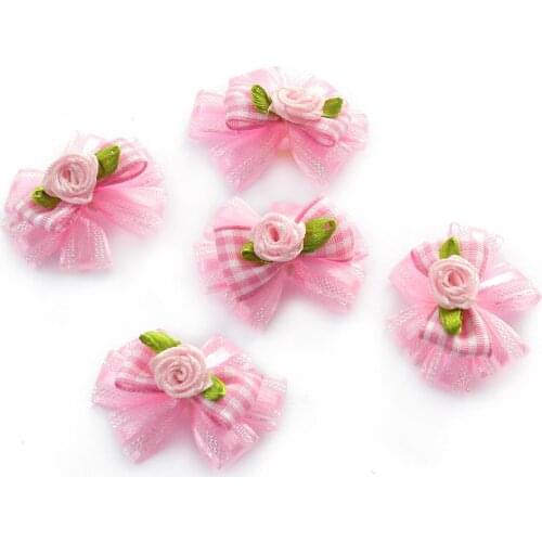 Handmade Dogs Accessories Minimalist Style Ribbon Dog Bow GroomingBows For Dogs 6029018 Small Pet Supplies