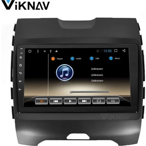 Double Din Car radio 2DIN Android 10.0 FOR Ford Edge 2015 -2018 car stereo autoradio auto audio GPS navigation head unit