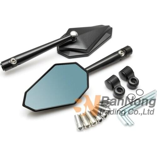 Free shipping Motorcycle rearview mirror For Honda CB400 VTEC CB500 CB650 CB1000 GSR600 GSR750 B-King1300 FZ1 FZ1N FZ6 FZ6N XJ6N