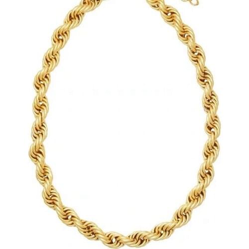 Newranos Punk Link Chain Choker Necklace Femme Fashion Jewelry Friends Gifts