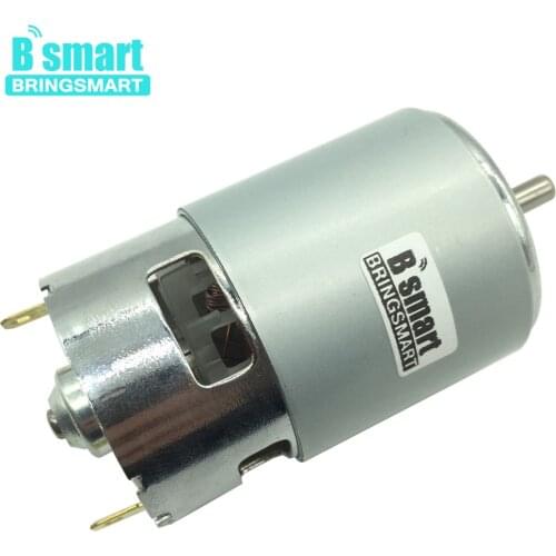 BringSmart RS775 12V electric motor 24Volts High speed mini motor DC micro motor