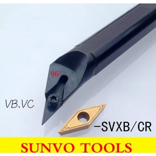S25S-SVXBR11/SVXBL11/SVXBR16/SVXBL16 Use CNC Insert VBGT/VCGT/VCMT 110204/160404/160408 Lathe tool Internal Turning Tools