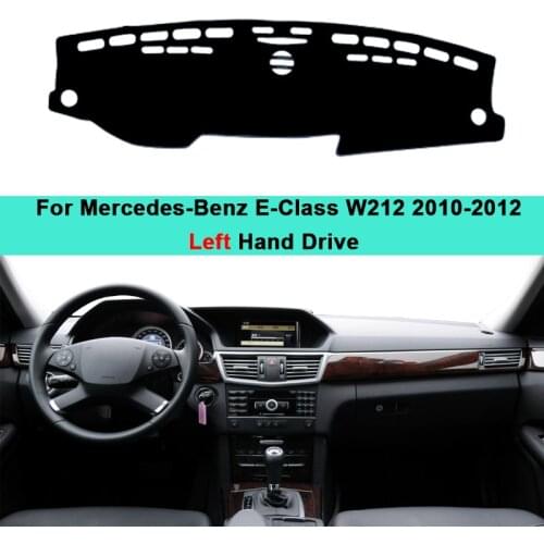 Car Dashboard Cover DashMat Carpet Sun Shade For Mercedes Benz E-Class W212 2010 2011 2012 E-Klasse E200 E250 E300 E220d AMG