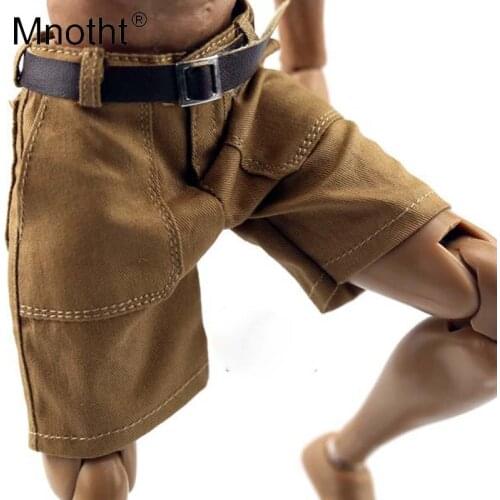 Mnotht 1/6 Scale Summer Soldier Model shorts Pants Fashion Trend Five sub pants For 12in Action Figure Toys Accessories m3