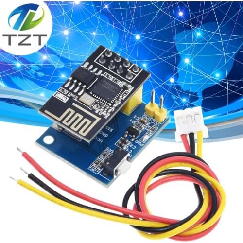 ESP8266 ESP-01 ESP-01S WS2812 RGB LED Controller Module for Arduino IDE WS2812 Light Ring Smart Electronic DIY with esp-01