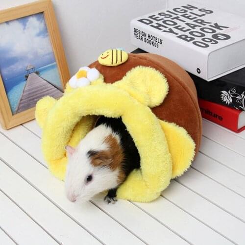 Guinea Pig Hedgehog Snuggle Sack Fleece Nest Cage Hamster Chinchilla Bed House