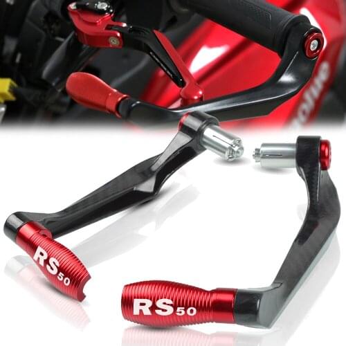 Motorcycle Universal Handlebar Grips Brake Clutch Levers Guard Protector For Aprilia RS50 RS 50 1999-2005 2000 2001 2002 2003