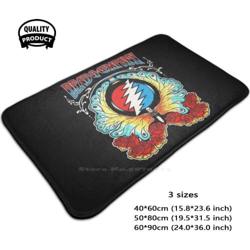 Dead Flash Soft Foot Pad Room Goods Rug Carpet Dead Flash Funny New Hot Music Cartoon Party Night Us Band Electro Electronic