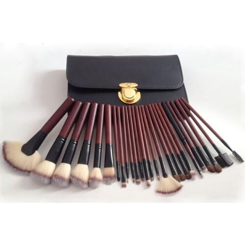 Professional Face Makeup Brush Set Powder Contour Blush Highlight Overall Base Brush Set Horse Hair
