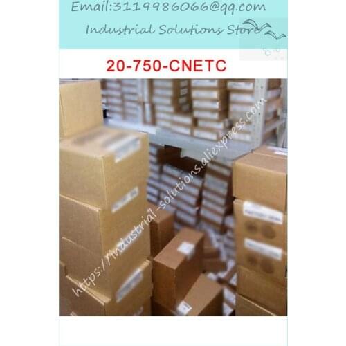 New Industrial Control PLC Module 20-750-CNETC