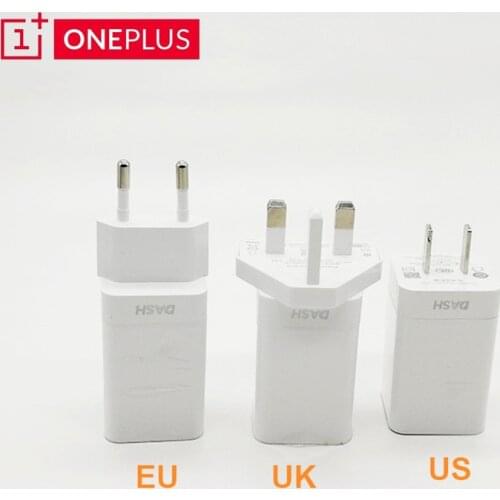 Original Oneplus 5T 5 3 3T Dash Charger wall adapter 5V 4A Fast Charging for oneplue mobile phone charger quick Charge EU UK