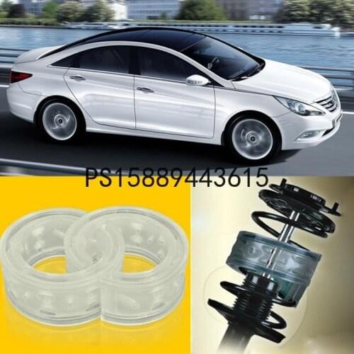 2pcs Power Front /Rear Shock Suspension Cushion Buffer Spring Bumper For Hyundai Sonata 8th