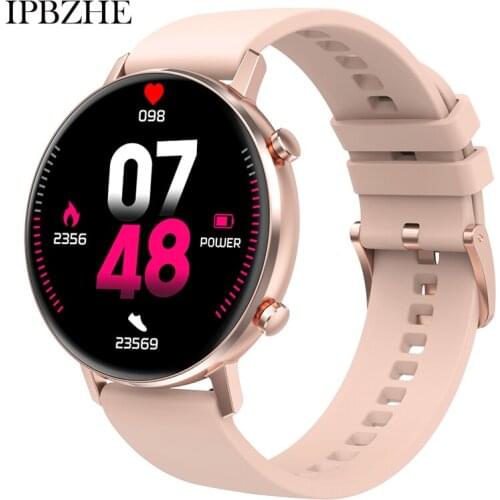 Ipbzhe Smart Watch Women Android Blood Oxygen Heart Rate Blood Pressure Smart Watch Men ECG SmartWatch For HuaWei Iphone Xiaomi