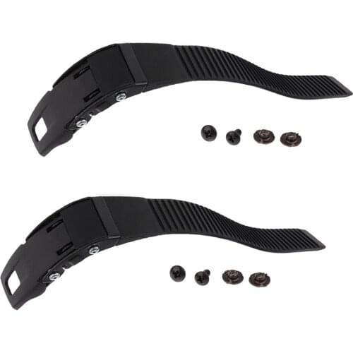 2 Pieces Replacement Inline Roller Skating Strap With Screws Scooter Replacement Accessories