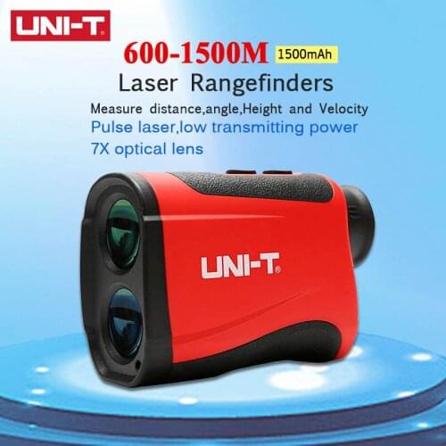 UNI-T UNIT LM600 Laser Rangefinder Skidproof HD coating Golf Telescope Distance Meter Altitude Angle 7X optical zoom telescope