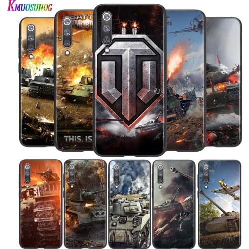 World Of Tanks For Xiaomi Mi 8 9 10 11 10i 11i 10 10Pro 11Pro CC9 A3 9T 10T Lite Pro Se Ultra 5G Black Silicone Soft Phone Case