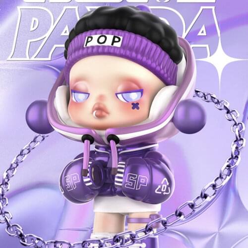 Mystery Box POPMART Skullpanda Hypepanda Series Blind Box Doll Binary Action Toys Figure Birthday Gift Kid Toy Home Decore