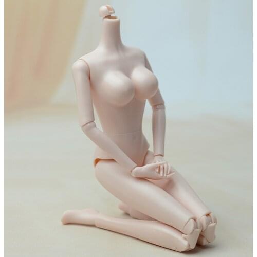 1/6 Girl Doll Body BJD Moveable 16 Joint 24cm Body Nude For 30cm Female Fashion Women Doll(Only Body)