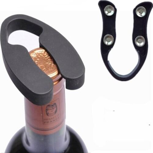 1 Pcs Black Wine Opener Champagne Foil Cutter Red Wine Bottle Tinfoil Knife Bottle Cap Paper Cutter Bat Tools
