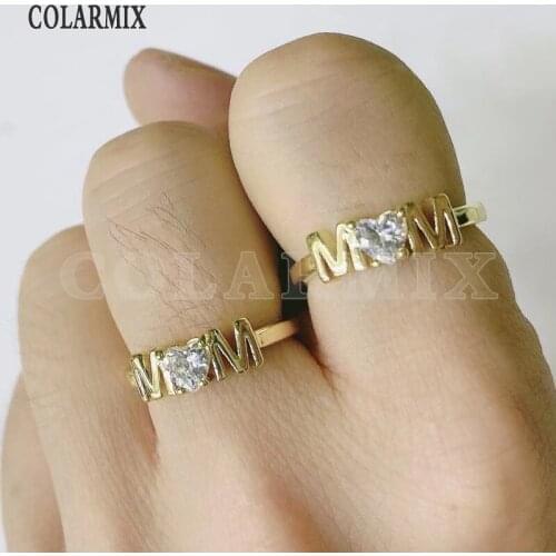 8Pieces Mothers days Series rings Gold Jewelry Rings Mom rings Gift for mom jewelry rings Gift for women jewelry Gift 8290