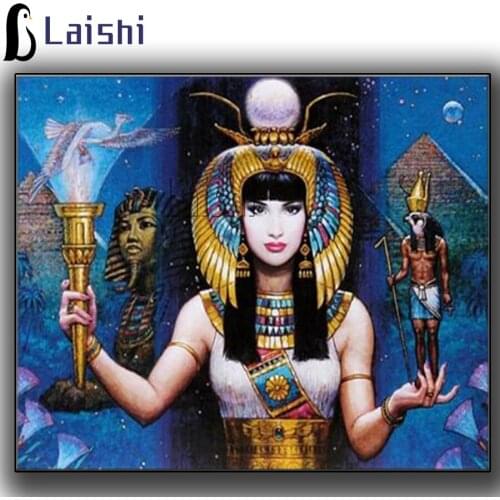 Diamond Painting Egyptian Woman 5D diy Rhinestones Diamond Painting Exquisite Diamond Embroidery Mosaic Pictures home decor