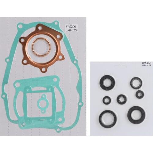 Artudatech Complete Engine Gasket Kit Set w/Oil Seals Fit for Yamaha Blaster YFS 200 1988-2005 Models