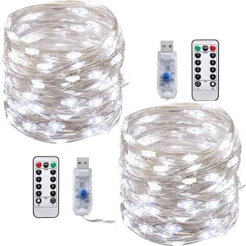 CGLEDSHINE LED String Lights With Transparent Wire