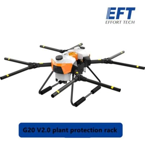 EFT G20 V2.0 Eight-axis 22KG Agricultural Spray Drone Frame Double Medicine Box Folding Frame