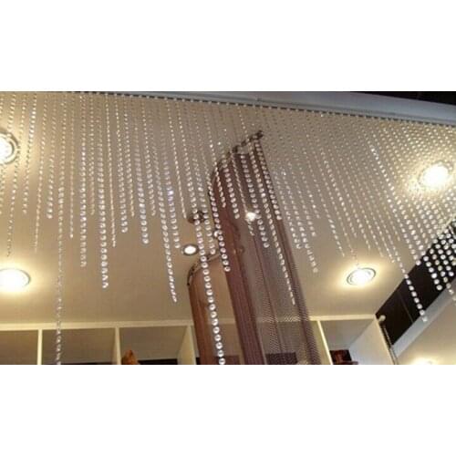 10M/ LOT, Garland Diamond Strands Glass Crystal Bead Curtain, Wedding Party Decoration, crystal chandelier Parts