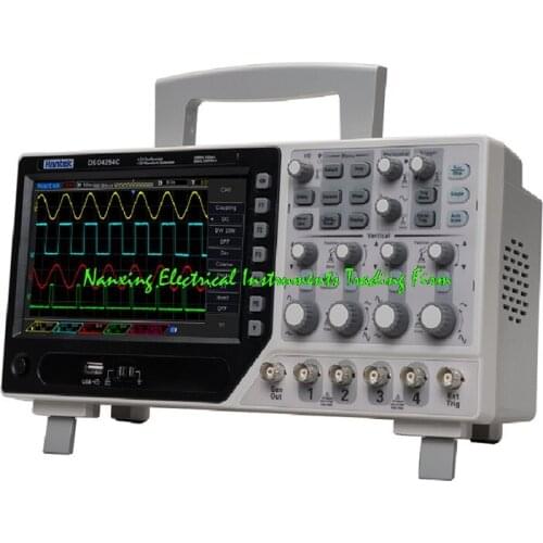 Hantek DSO4084C Digital Storage Oscilloscope 4CH 80MHz with 1CH Arbitary/function waveform generator