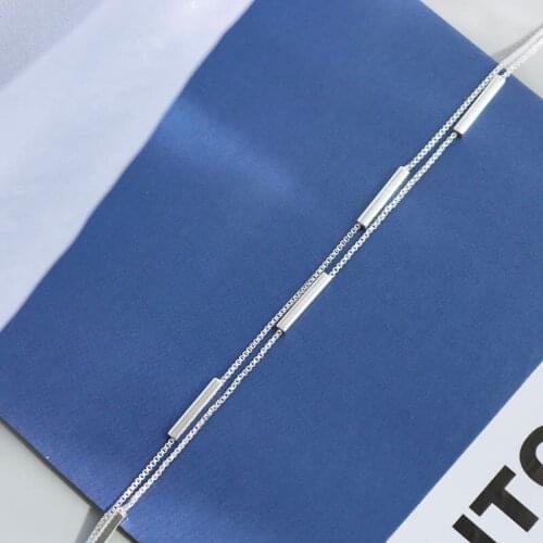 Summer Brand Fashion Silver Color Link Chain Bracelets For Women New Designer Charms Bracelets Bijoux Wholesale