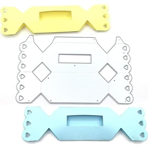 Julyarts Candy Box Metal Cutting Dies New Craft Dies New Arrivals Scrapbook Paper Craft Knife Mould Blade Punch Stencils Die