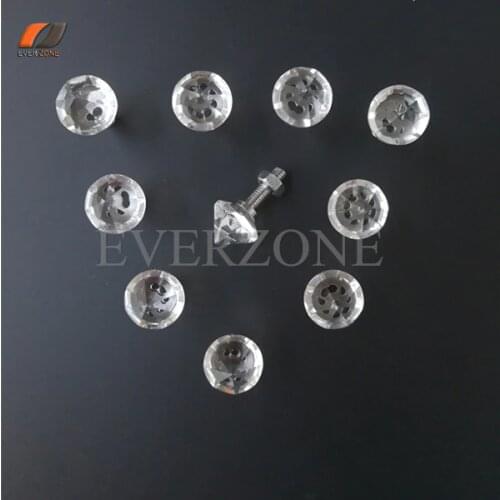 Fiber Optic Lights Crystal End Fittings for Shinning Stars Effect 10pcs