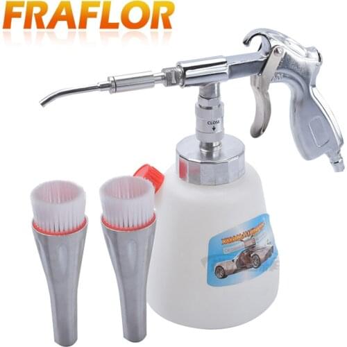 Aluminium Alloy Interior Deep Cleaning Gun For Cockpit Care Cars Air Opearted Car Wash Steel Equipment Tornado Foam Gun Washer