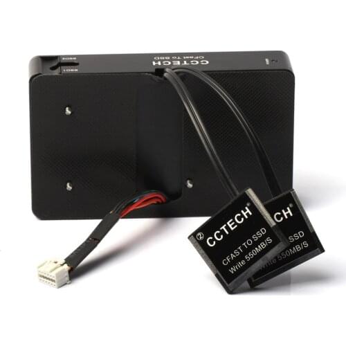 Pro CFast2.0 To 2.5" Sata3 4T SSD Mount for Blackmagic URSA MINI 4K 4.6K Broadcast Storage Card Accessories