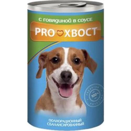 ProХвост Canned Food For Dogs