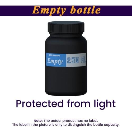 Empty Bottles Special 3D-Printer Parts Separate Packing Printing Resin Storage of Photosensitive Liquid Materials in Dark