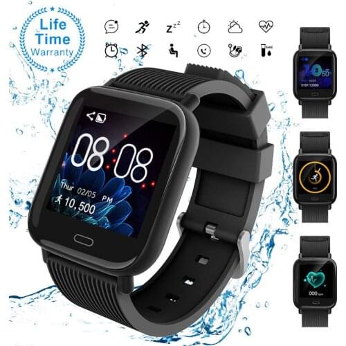 G20 Smart Bracelet Bluetooth Watch 1.3inch UI Color Screen Dynamic Pedometer Fitness Track Heart Rate Waterproof Touch Wristband