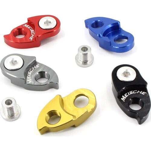 Mountain Bike Road Bicycle Rear Derailleur Hanger Extension 10 Pcs Extender Frame Gear Tail Hook Extender CNC Bike Tail Hook MTB