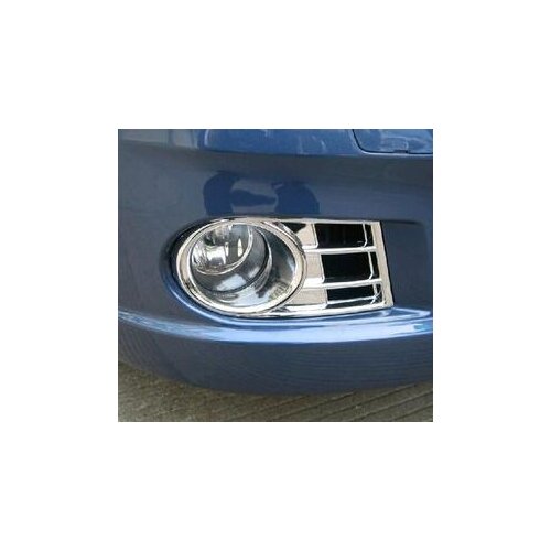 Higher star ABS chrome car front fog lamp decoration cover decorative frame for SUZUKI Swift 2006-2010