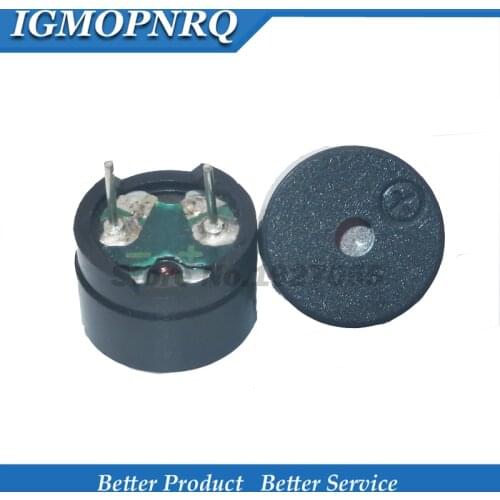 10pcs/lot Universal passive buzzer 12805 AC / 2KHz 3V 5V 12V Universal electromagnetic impedance 16 ohm new