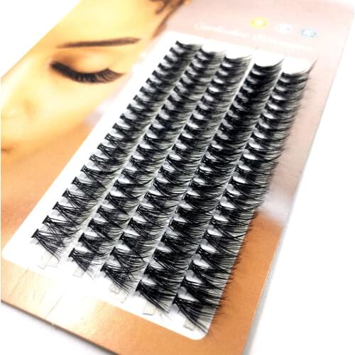 NEW 20D/10D Mink Super Cluster Eyelash Extension Natural 3D Russian Volume Faux Eyelashes Individual Lashes Makeup Cilia Cilias