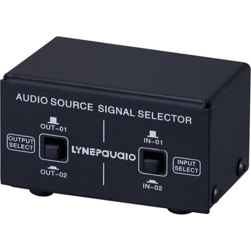 2 in 2 Out Audio Source Signal Selection Switcher Audio Distributor Signal Selector Tone Volume Stereo Amplifier Board